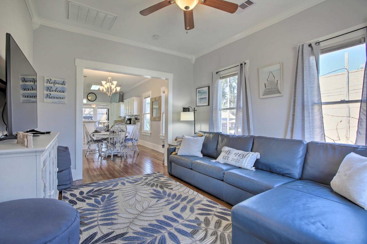 Cozy Beach Bungalow Near Galveston Seawall And Pier المظهر الخارجي الصورة