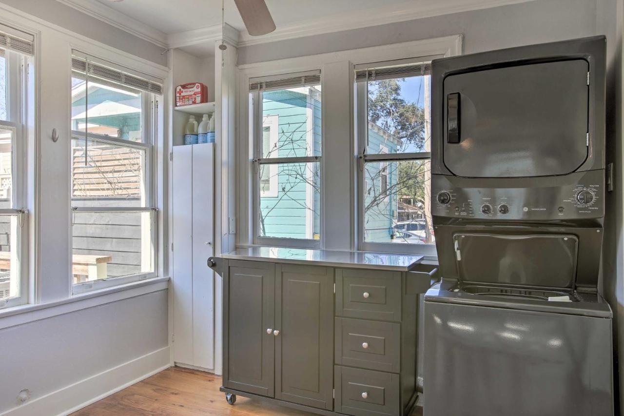 Cozy Beach Bungalow Near Galveston Seawall And Pier المظهر الخارجي الصورة